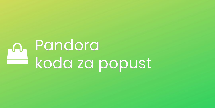 Pandora koda za popust