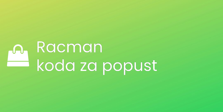 Racman koda za popust