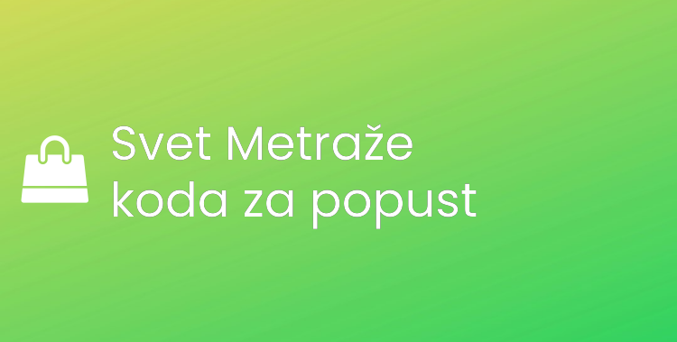 Svet Metraže koda za popust