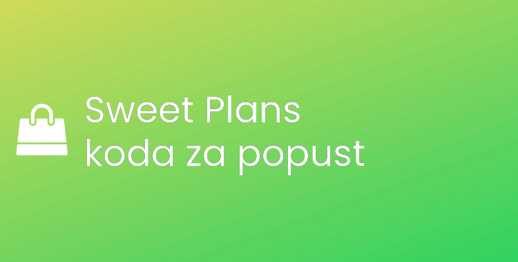 Sweet Plans koda za popust