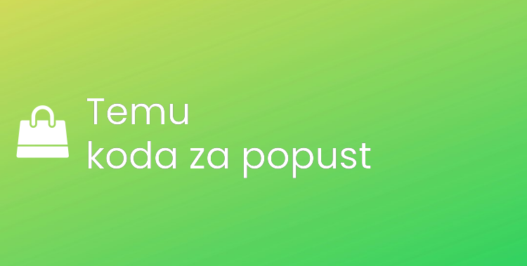Temu koda za popust