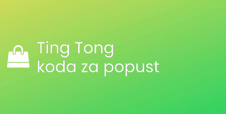 Ting Tong koda za popust
