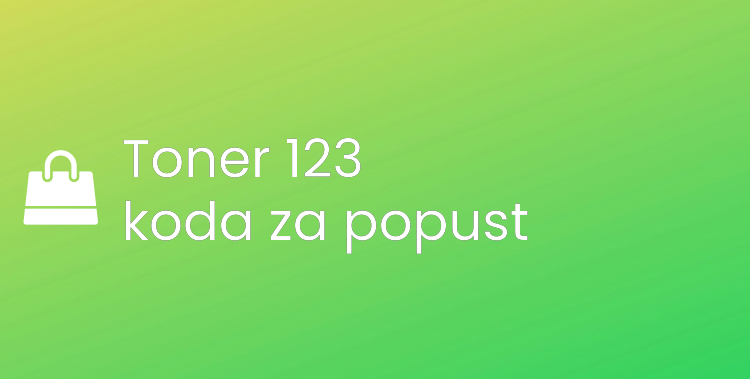 Toner 123 koda za popust