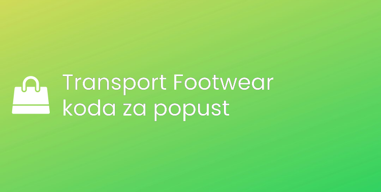 Transport Footwear koda za popust