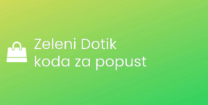 Zeleni Dotik koda za popust