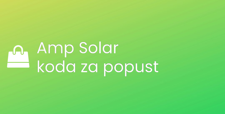Amp Solar koda za popust