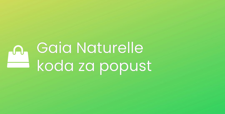 Gaia Naturelle koda za popust