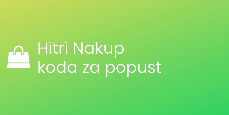 Hitri Nakup koda za popust