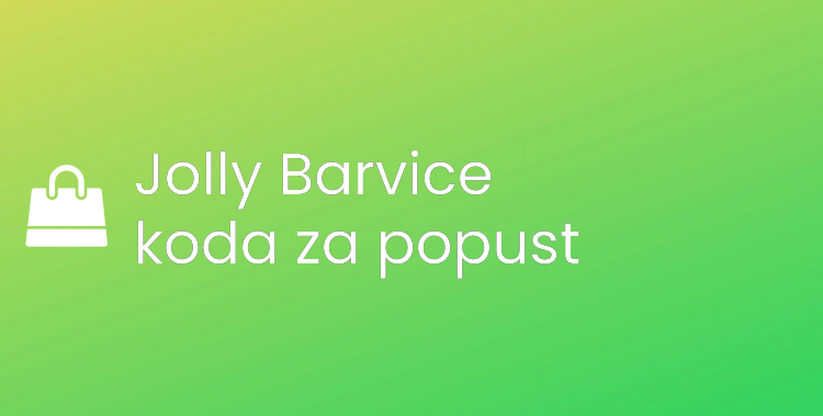 Jolly Barvice koda za popust