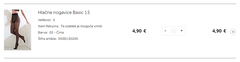 Popust 4,90 €, skupaj 9,80 €