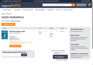Cena v košarici 19,90 €